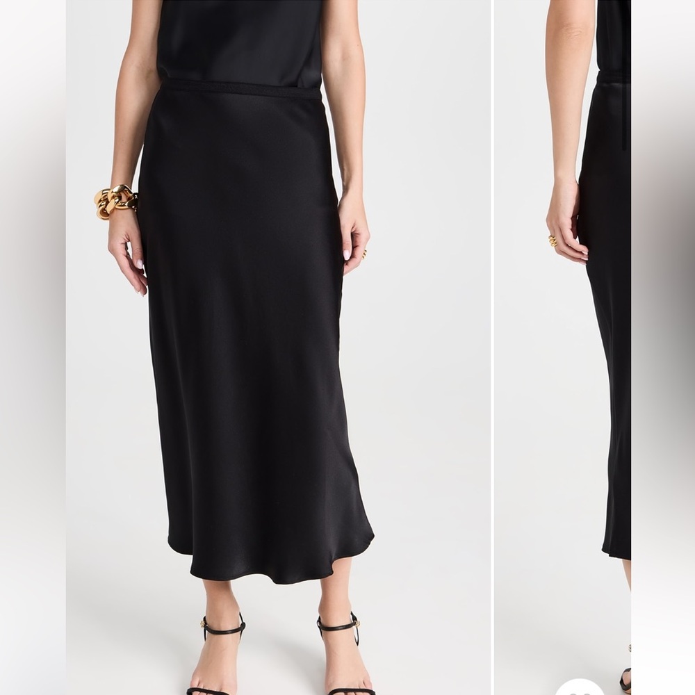 Anine Bing Bar Silk Skirt